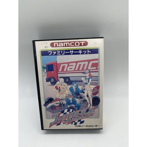 Family Circuit Famicom Nintendo Fc Japan Import Namcot Racing Us Seller - Cib - Picture 1 of 8